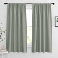 RYB HOME Blackout Curtains for Bedroom Living Room 63 inches Long, Thermal by RYBHOME