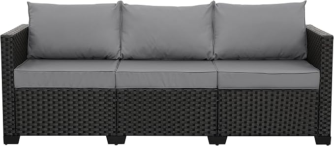 Rattan Star Patio Furniture Outdoor Couch Wicker Outdoor Furniture Patio Couch by RattanStar