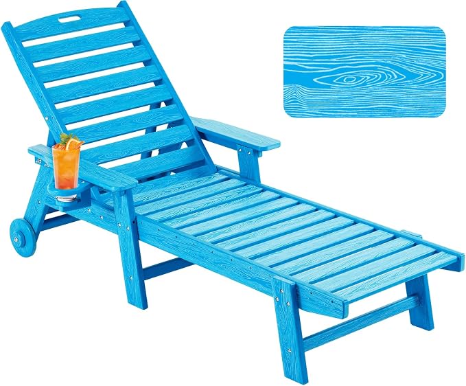Patio Chaise Lounge Chair Outdoor by Serique