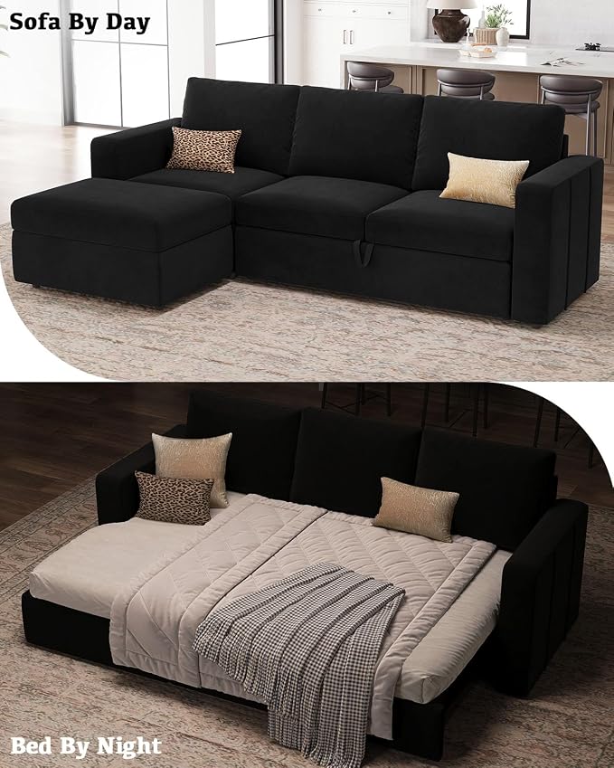 Belffin Modular Sectional Sleeper Sofa - Image 4