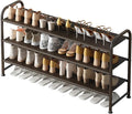 INGIORDAR Shoe Rack 3 Tier Long Storage Organizer Wide Metal Shoe Shelf by INGIORDAR