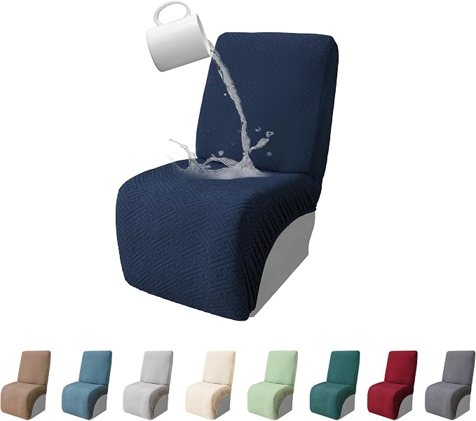 100% Waterproof Sectional Recliner Couch Covers by ROFASVCO