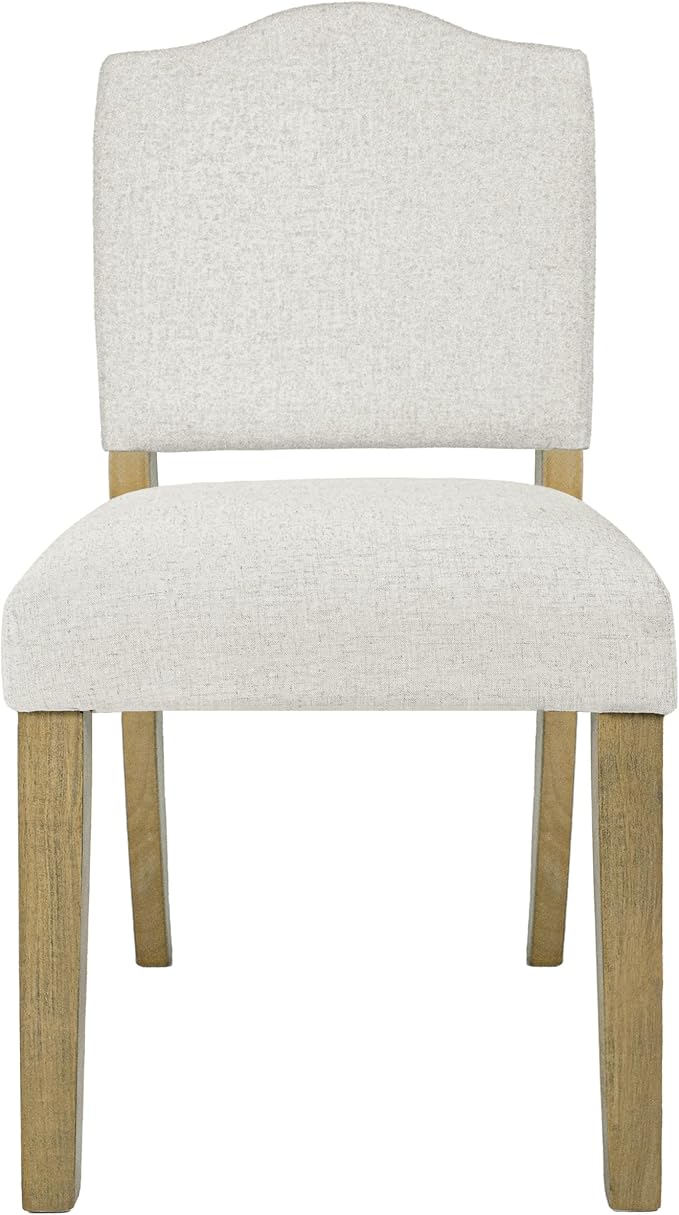 HomePop Open Back Upholstered Dining Chair - Image 4