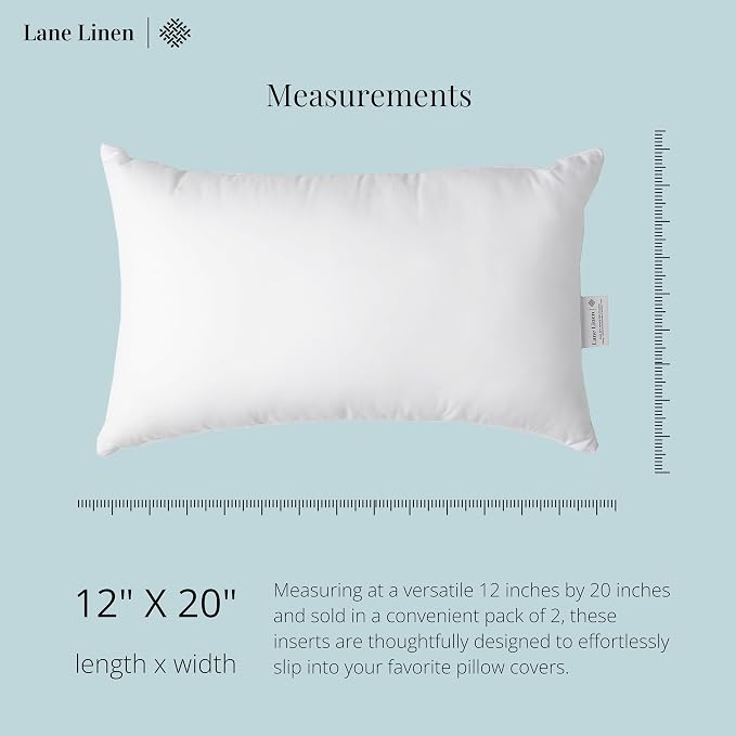 LANE LINEN 12x20 Pillow Insert - Image 6