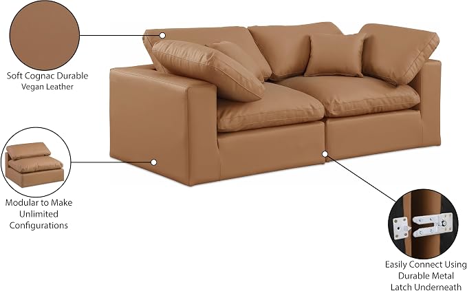 Meridian Furniture 188Cognac-S80 Comfy Collection Modern | Contemporary - Image 10