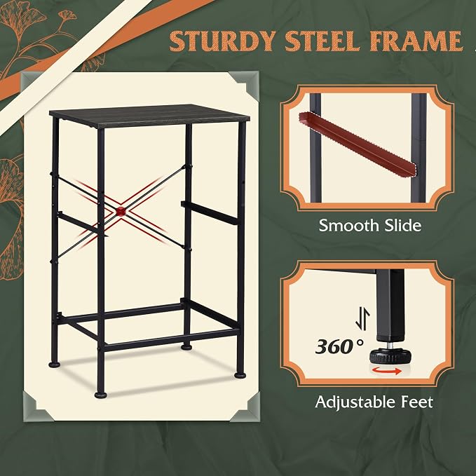 WLIVE Nightstand, Nightstand - Image 7