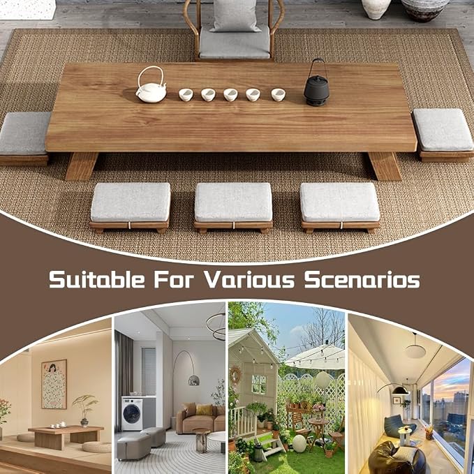 63in Japanese Floor Table, Low Altar Table - Image 6