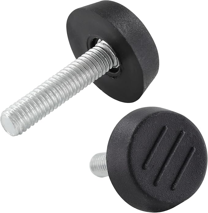Zorfeter 30 Pcs Screw in Threaded Furniture Adjustable Levelers, M6 Leveling - Image 3