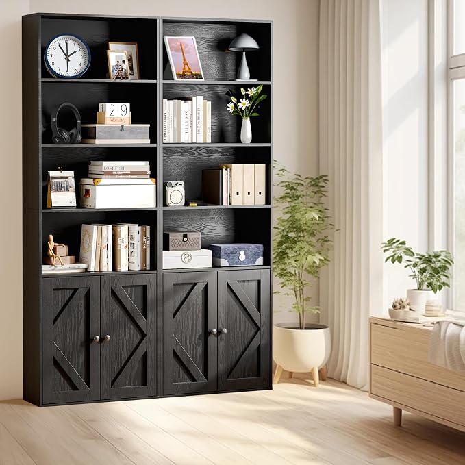 Bookshelf, 6-Tier Floor Bookcase - Image 2