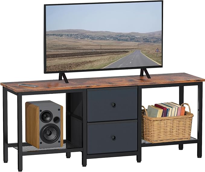 TV Stand Suitable for TVs up to 55 Inches, Entertainment Center by Unknown
