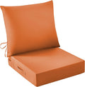 IASEAHK Outdoor Seat Cushion Set, Waterproof & Fade Resistant Patio Chair by IASEAHK