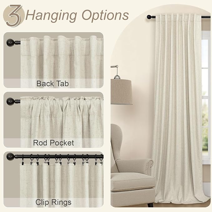 100 Inch Length Custom Summer Curtains - Image 6