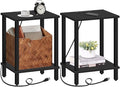 TUTOTAK End Table with Charging Station, Side Table with USB Ports and Outlets by ChoosetutotakFurnitureBuildYourCozyHome