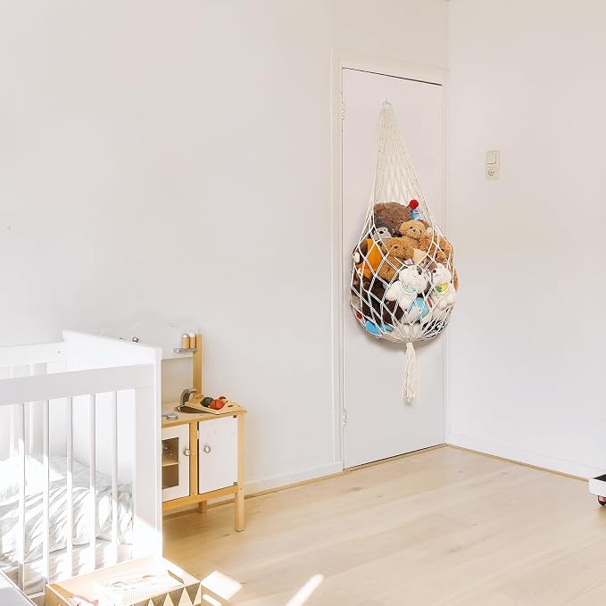 Amdermi Novel Stuffed Animal Hammock Corner Hanging Net - Image 8