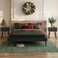 Bme Dinkee King Platform Bed Frame Wood 15 Inch by Bme