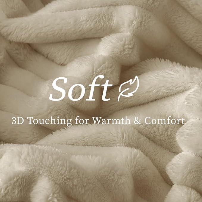 BEDELITE King Size Blanket for Bed, 300GSM Soft & Warm Fleece Blanket, - Image 4