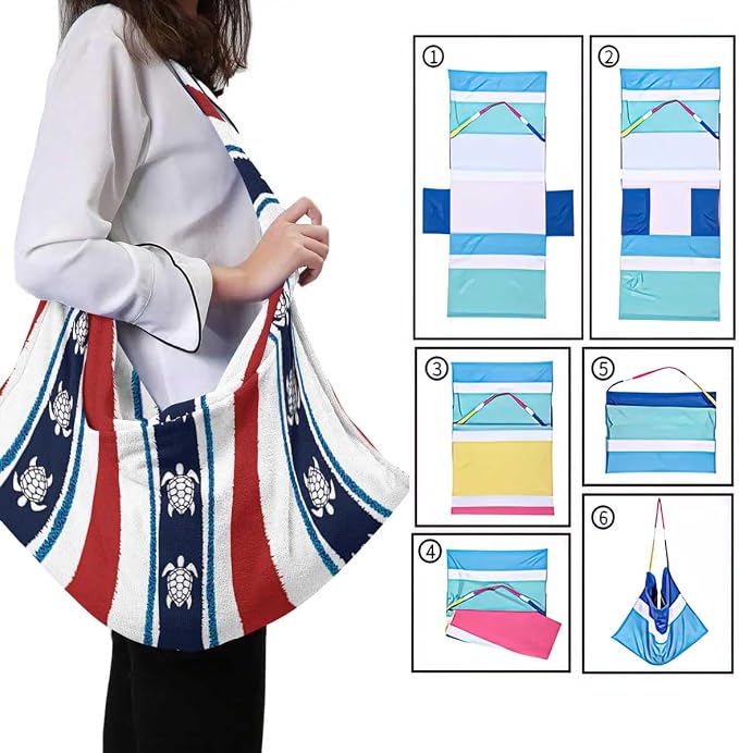 Irisbell Lounge Chair Towel Cover - Image 5