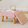 Storage Ottoman, Small Foot Stool Ottoman by FIMIVIBI