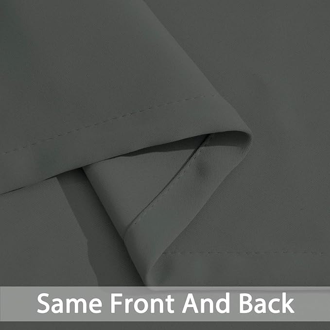 Yakamok Room Darkening Grommet Window Drapes Thermal Insulated Light Blocking - Image 6