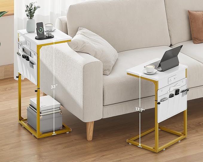 Vagusicc C-Shaped End Table - Image 2