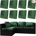 Outdoor Cushion Covers Set, Replacement by SUKAIKEQA