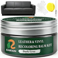 Dark Gray Leather Repair Kit, Leather Recoloring Balm – Restore & Repair Faded by Unknown