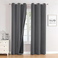 ChrisDowa 100% Blackout Curtains 72 inch Long by ChrisDowa