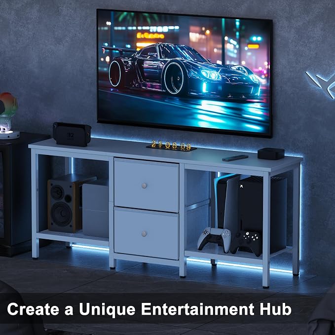 TV Stand Suitable for TVs up to 55 Inches, Entertainment Center - Image 7
