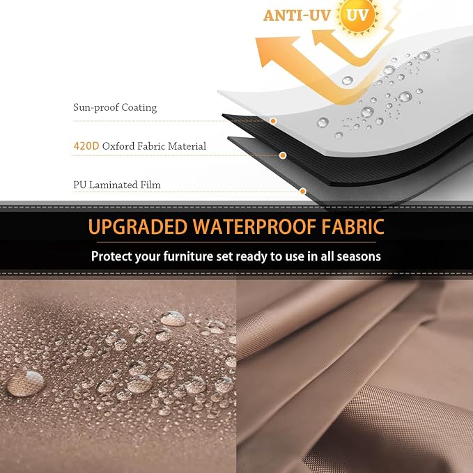 Patio Furniture Covers Waterproof Outdoor Furniture Cover Heavy Duty Outdoor - Image 3