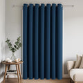 Joydeco Blackout Patio Sliding Door Curtains 84 Inches Long, Grommet Privacy by JOYDECO