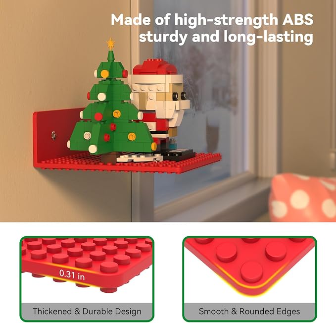8-Pack Small Floating Shelves for Wall Compatible - Image 8