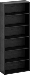 IRONCK Bookshelves and Bookcases Floor Standing 6 Tiers Display Storage Shelves by IRONCK