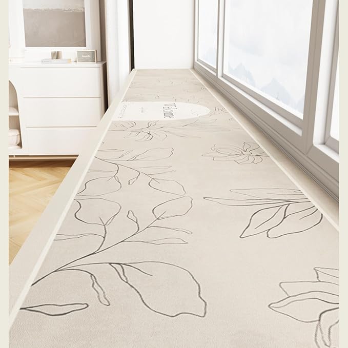 Floral Print Window Sill Cushion – Ultra-Narrow Waterproof Pad - Image 5