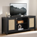 SICOTAS Rattan TV Stand for Living Room by SICOTAS