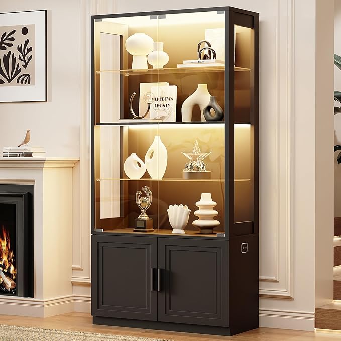 BROTTAR 67" Display Cabinet - Image 3