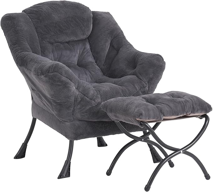 LITA Modern Accent Leisure Upholstered Sofa Chair, Lounge Reading Chair by LITA