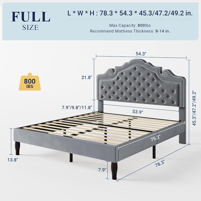 Allewie Full Size Bed Frame - Image 2