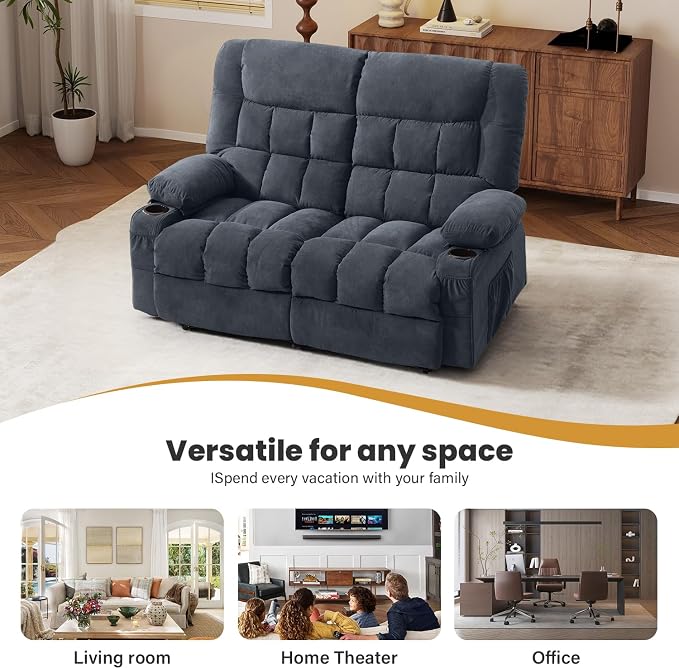 BOSMILLER Reclining Loveseat - Image 7