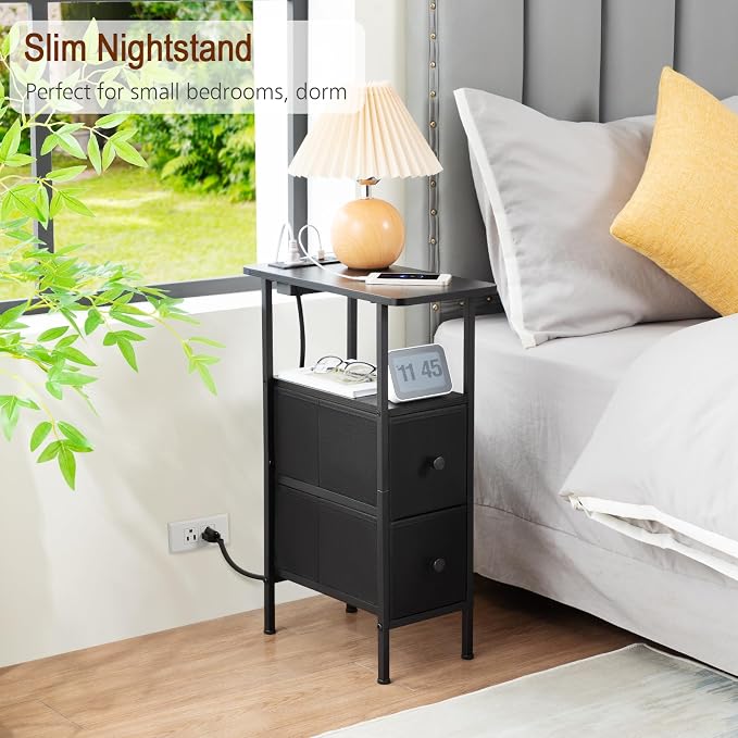 LOAKEKEL Narrow End Table Living Room - Image 9