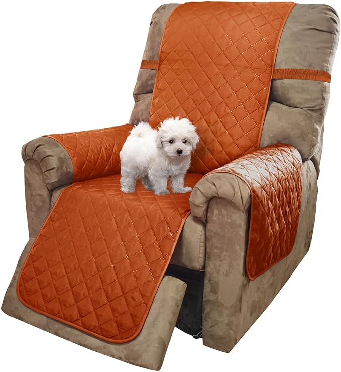 U-NICE HOME Recliner Chair Covers Reversible Quilted Water Repellent Pet by U-NICEHOME