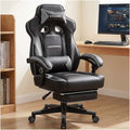 GTPLAYER Gaming Chair with Footrest, Big and Tall Game Chair 350lb Racing Style by GTPLAYER