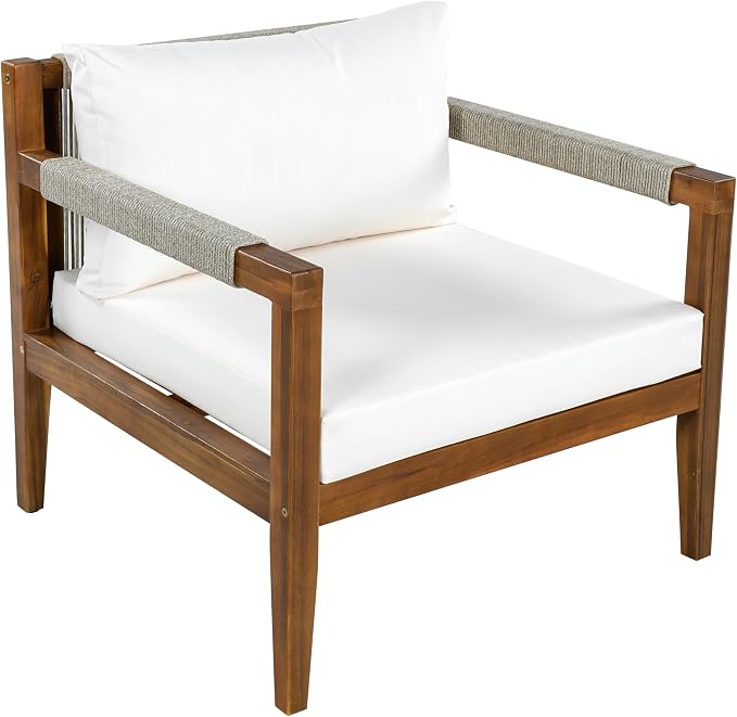 VilroCaz 3-Piece Patio Conversation Set, All Weather Sectional Sofa Set - Image 7