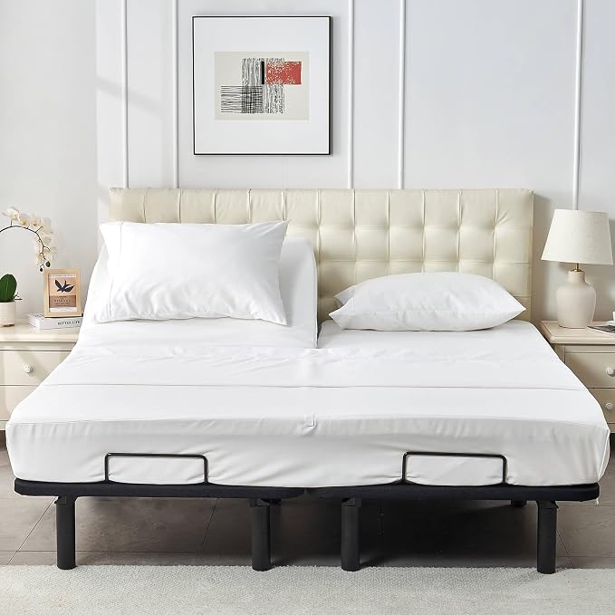 Kingnex Half Split Top King Sheets Set - Image 3