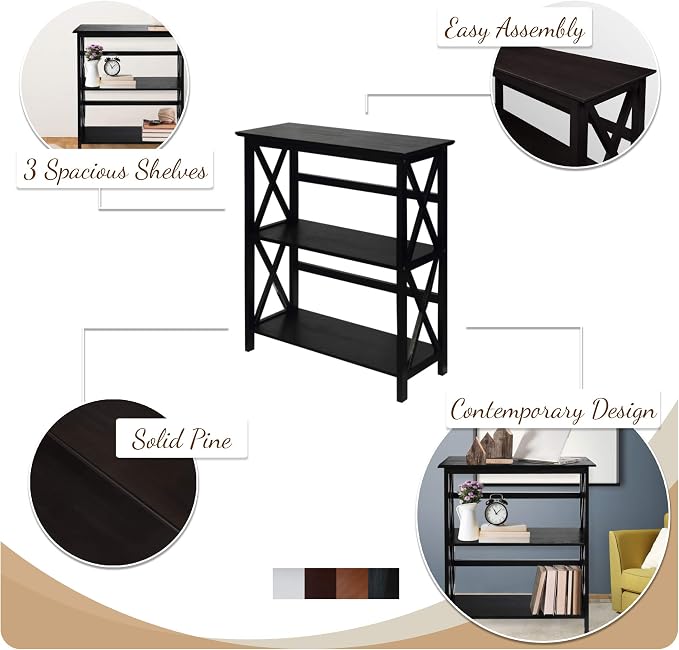 Casual Home Shelf Bookcase - Image 4