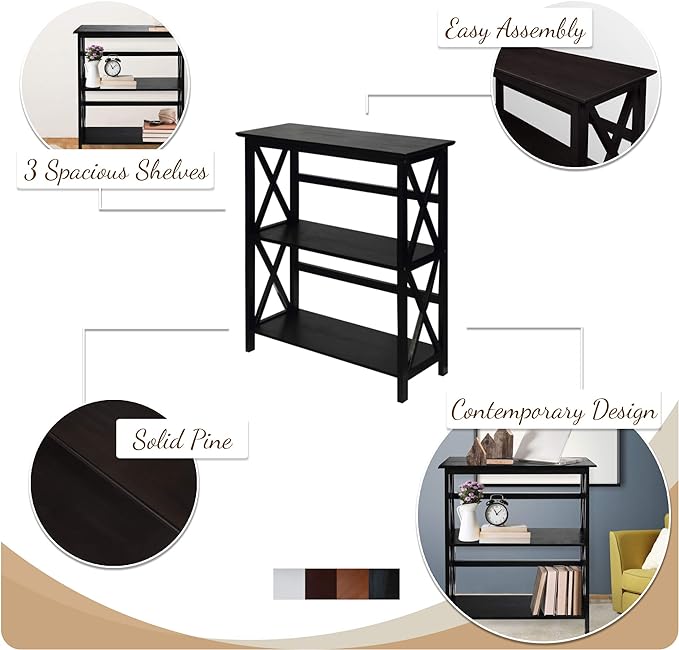 Casual Home Shelf Bookcase - Image 4