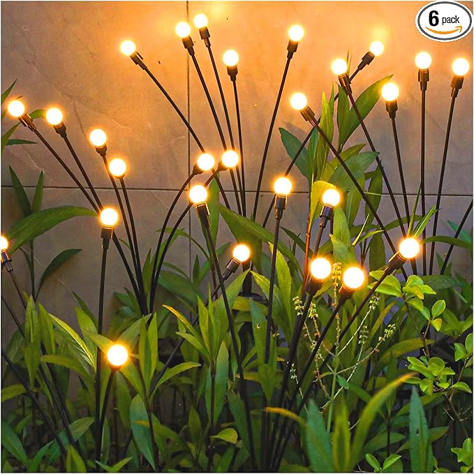 TONULAX Solar Garden Lights 6 Pack by TONULAX