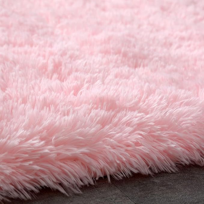 Shag Area Rugs for Bedroom Living Room, 5X8 Ultra Soft Fluffy Area Rugs for Dorm - Image 8