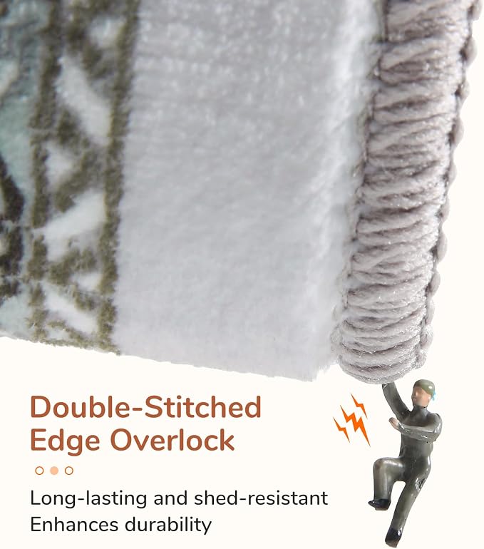 OPPODREAM Soft Area Rugs 4x6, Low-Pile Washable Rugs 4x6 - Image 4