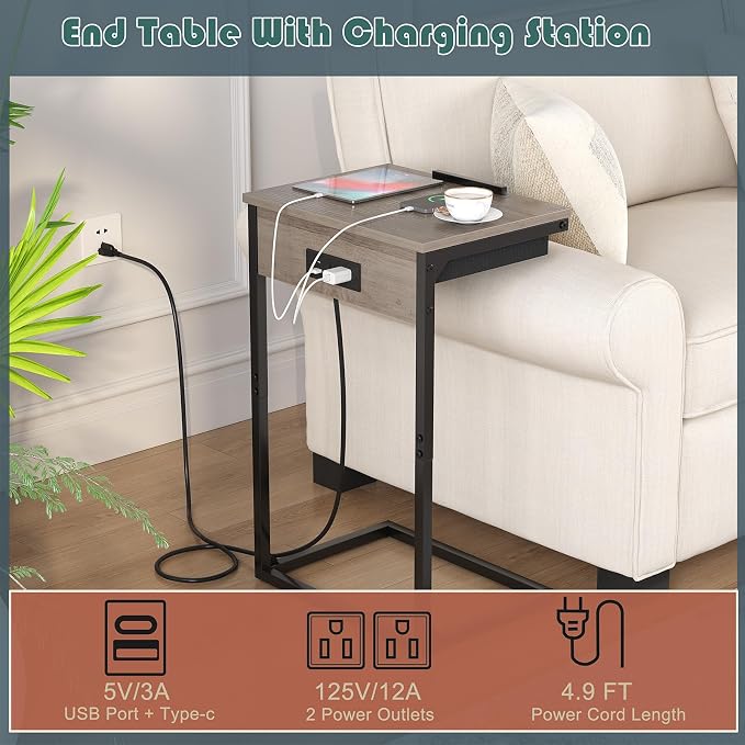 sthmec C Shaped End Tables - Image 5