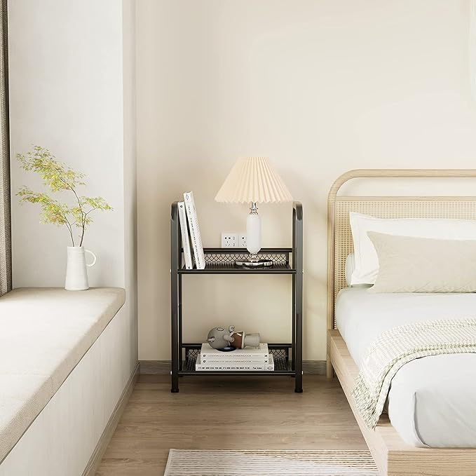 Bookshelf Storage Shelf Bookcase Freestanding Storage Stand - Image 7